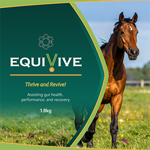 Equivive equine dietary supplement packaging